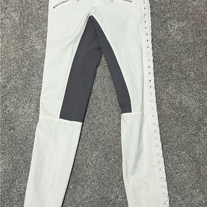 NWT Blanc Noir white & grey pants size small